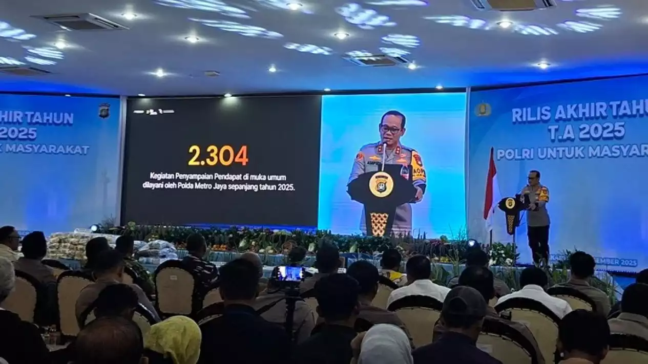 Polda Metro Jaya Rilis Akhir Tahun 2025: Ungkap Kasus Kriminal dan Narkoba, Dukung Indonesia Emas 2045